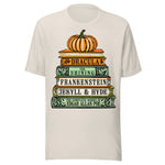 Classic Halloween Books - Unisex Halloween T-Shirt - Dust White