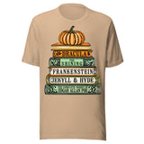 Classic Halloween Books - Unisex Halloween T-Shirt - Tan