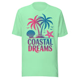 Coastal Dreams - Unisex T-Shirt - Mint Green