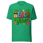 Colorful Beach Vibes - Unisex T-Shirt - Green