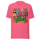 Colorful Beach Vibes - Unisex T-Shirt - Pink
