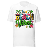 Colorful Beach Vibes - Unisex T-Shirt - White