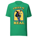 Creep It Real - Unisex Halloween T-Shirt - Kelly Green