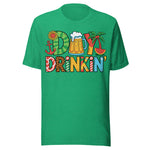 Day Drinkin - Unisex T-Shirt - Kelly Green