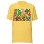 Day Drinkin - Unisex T-Shirt - Yellow