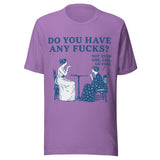 Do You Have Any Fcks? Girl Go Fish - Unisex T-Shirt - Heather Team Purple