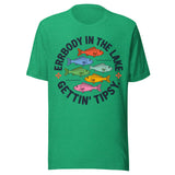 Errbody In The Lake Gettin Tipsy - Unisex T-Shirt - Kelly Green