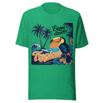 Escape Somewhere Tropical - Unisex T-Shirt - Green