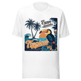 Escape Somewhere Tropical - Unisex T-Shirt - White