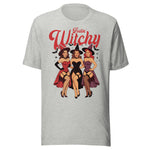 Feelin' Witchy - Unisex Halloween T-Shirt - Athletic Gray