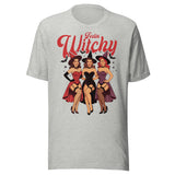 Feelin' Witchy - Unisex Halloween T-Shirt - Athletic Gray
