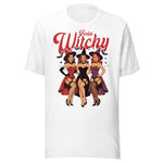 Feelin' Witchy - Unisex Halloween T-Shirt - White