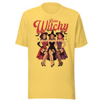 Feelin' Witchy - Unisex Halloween T-Shirt - Yellow