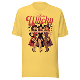 Feelin' Witchy - Unisex Halloween T-Shirt - Yellow