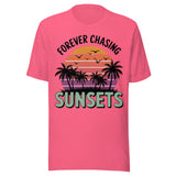 Forever Chasing Sunsets - Unisex T-Shirt - Pink