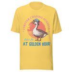 Forever Chasing Sunsets Silly Goose - Unisex T-Shirt - Yellow