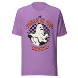 Freak In The Sheets - Unisex Halloween T-Shirt - Heather Team Purple