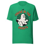 Freak In The Sheets - Unisex Halloween T-Shirt - Kelly Green