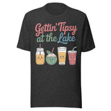 Gettin' Tipsy At The Lake - Unisex T-Shirt - Dark Gray