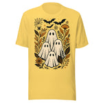 Ghost Family - Unisex Halloween T-Shirt - Yellow