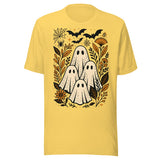 Ghost Family - Unisex Halloween T-Shirt - Yellow