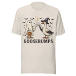 Goose Bumps - Unisex Halloween T-Shirt - Dust White