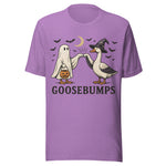 Goose Bumps - Unisex Halloween T-Shirt - Heather Team Purple