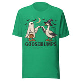 Goose Bumps - Unisex Halloween T-Shirt - Kelly Green