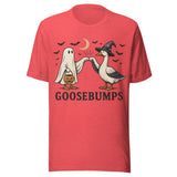 Goose Bumps - Unisex Halloween T-Shirt - Red