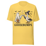 Goose Bumps - Unisex Halloween T-Shirt - Yellow