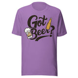 Got Beer? - Unisex T-Shirt - Heather Team Purple