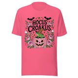 Hocus Croakus - Unisex Halloween T-Shirt - Charity Pink