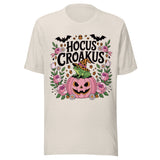 Hocus Croakus - Unisex Halloween T-Shirt - Dust White