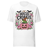 Hocus Croakus - Unisex Halloween T-Shirt - White