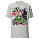 I Only Came For The Candy - Unisex Halloween T-Shirt - Athletic Gray