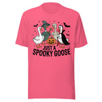 Just A Spooky Goose - Unisex Halloween T-Shirt - Charity Pink