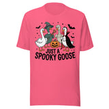 Just A Spooky Goose - Unisex Halloween T-Shirt - Charity Pink
