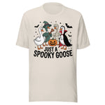 Just A Spooky Goose - Unisex Halloween T-Shirt - Dust White