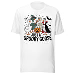 Just A Spooky Goose - Unisex Halloween T-Shirt - White