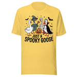 Just A Spooky Goose - Unisex Halloween T-Shirt - Yellow