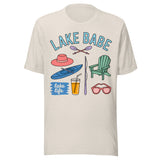 Lake Babe Starter Pack - Unisex T-Shirt - Dust White