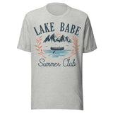 Lake Babe Summer Club - Unisex T-Shirt - Athletic Gray