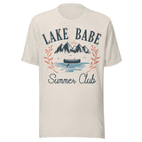 Lake Babe Summer Club - Unisex T-Shirt - Dust White