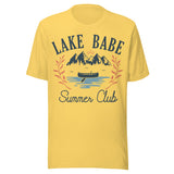 Lake Babe Summer Club - Unisex T-Shirt - Yellow