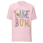 Lake Bum - Unisex T-Shirt - Soft Pink