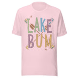 Lake Bum - Unisex T-Shirt - Soft Pink