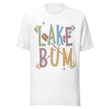 Lake Bum - Unisex T-Shirt - White