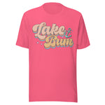 Lake Bum Anchor - Unisex T-Shirt - Charity Pink