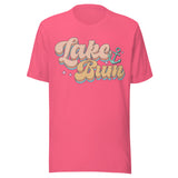Lake Bum Anchor - Unisex T-Shirt - Charity Pink