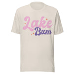 Lake Bum Girly - Unisex T-Shirt - Dust White